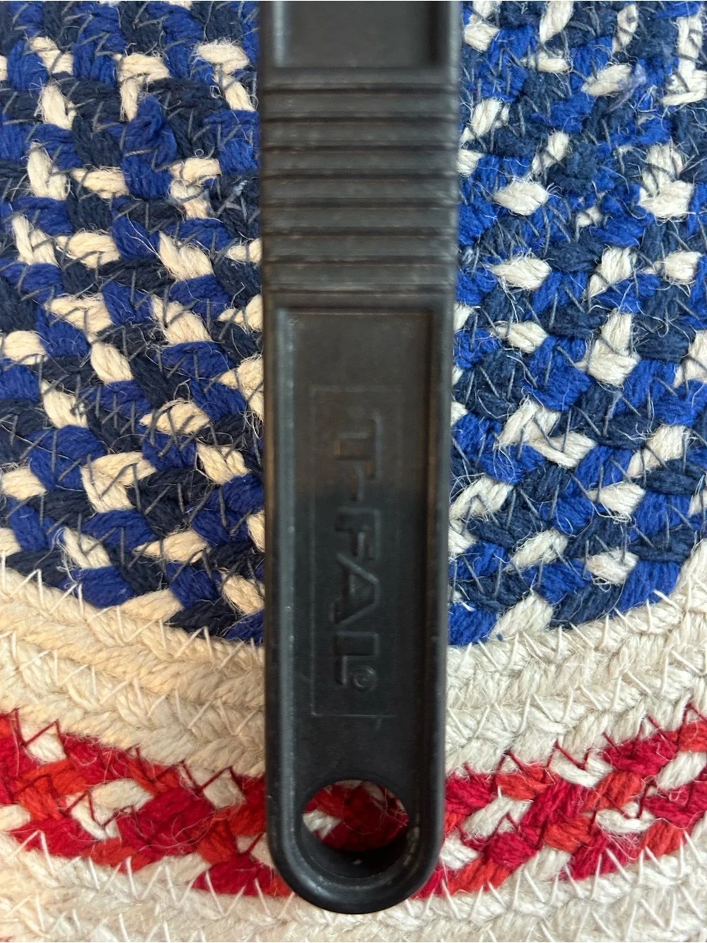T-Fal Black Nylon Slotted Holes Spatula Plastic Lightweight Flipper 13” Canada. - Picture 2 of 7